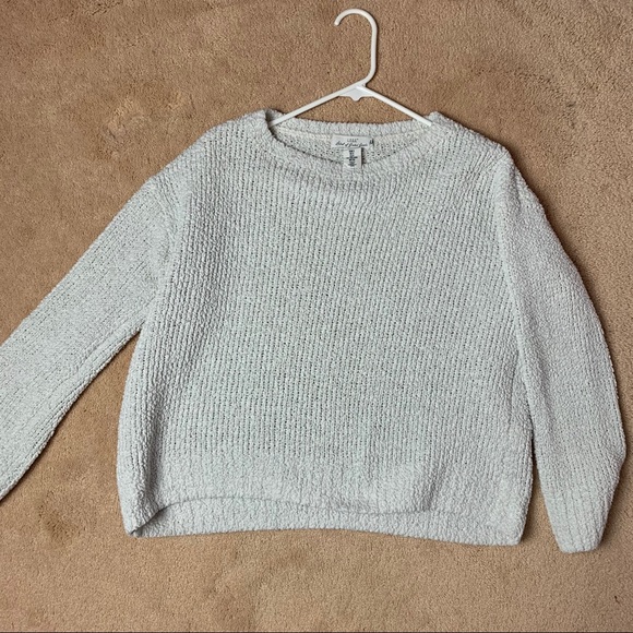 White H&M Cozy Sweater - Picture 3 of 4